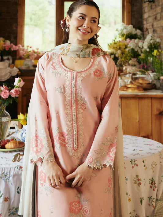 Pink 3 Piece Suit | Lawn Stuff